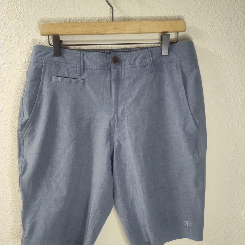 7 Diamonds Light Blue Men’s  Board-shorts